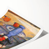 Le Vase Bleu - Impressionist Still Life by Paul Cézanne