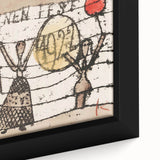 Modern Wall Art - Postcard to Katherine by Paul Klee - Playful Abstract Decor