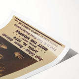 Queen First U.S. Tour 1974 Vintage Poster