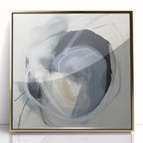 Modern Dining Room Art – Black & Gray Abstract Dining Wall Decor