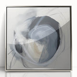 Modern Dining Room Art – Black & Gray Abstract Dining Wall Decor