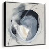 Modern Dining Room Art – Black & Gray Abstract Dining Wall Decor