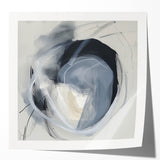 Modern Dining Room Art – Black & Gray Abstract Dining Wall Decor