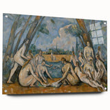 Cézanne Les Grandes Baigneuses - Impressionist Nudes Wall Art Print