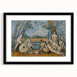 Cézanne Les Grandes Baigneuses - Impressionist Nudes Wall Art Print