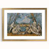 Cézanne Les Grandes Baigneuses - Impressionist Nudes Wall Art Print