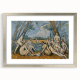 Cézanne Les Grandes Baigneuses - Impressionist Nudes Wall Art Print
