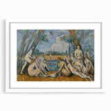 Cézanne Les Grandes Baigneuses - Impressionist Nudes Wall Art Print