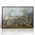 Cézanne Les Grandes Baigneuses - Impressionist Nudes Wall Art Print