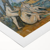 Cézanne Les Grandes Baigneuses - Impressionist Nudes Wall Art Print