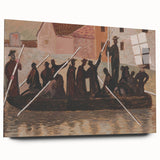 Modern Wall Art - The Flood by Cyprián Majerník - Rustic Nautical Decor