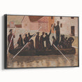 Modern Wall Art - The Flood by Cyprián Majerník - Rustic Nautical Decor
