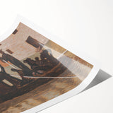 Modern Wall Art - The Flood by Cyprián Majerník - Rustic Nautical Decor