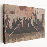 Modern Wall Art - The Flood by Cyprián Majerník - Rustic Nautical Decor