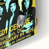 Queen 1975 Kennedy Centre Concert Poster – Washington D.C.