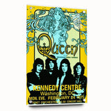 Queen 1975 Kennedy Centre Concert Poster – Washington D.C.