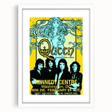 Queen 1975 Kennedy Centre Concert Poster – Washington D.C.