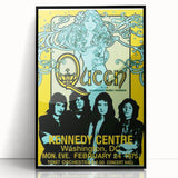 Queen 1975 Kennedy Centre Concert Poster – Washington D.C.