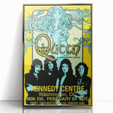 Queen 1975 Kennedy Centre Concert Poster – Washington D.C.