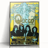 Queen 1975 Kennedy Centre Concert Poster – Washington D.C.
