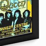Queen 1975 Kennedy Centre Concert Poster – Washington D.C.