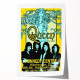 Queen 1975 Kennedy Centre Concert Poster – Washington D.C.