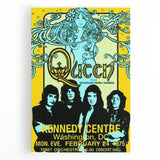 Queen 1975 Kennedy Centre Concert Poster – Washington D.C.