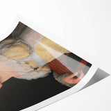 Romanticism Art: Portrait of Emilie Massmann by Eckersberg - Canvas Print