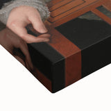 Romanticism Art: Portrait of Emilie Massmann by Eckersberg - Canvas Print