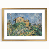 Cézanne Maison Maria with Château Noir - Impressionist Wall Art