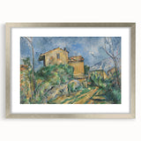 Cézanne Maison Maria with Château Noir - Impressionist Wall Art