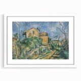 Cézanne Maison Maria with Château Noir - Impressionist Wall Art
