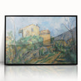 Cézanne Maison Maria with Château Noir - Impressionist Wall Art