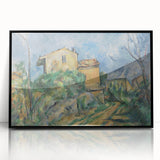 Cézanne Maison Maria with Château Noir - Impressionist Wall Art