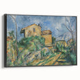 Cézanne Maison Maria with Château Noir - Impressionist Wall Art