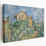 Cézanne Maison Maria with Château Noir - Impressionist Wall Art