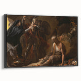 Romanticism Art: The Cave of Despair - Dramatic Historical Canvas Print