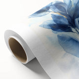 Acrylic Dining Room Artwork – Blue Botanical Framed Wall Print