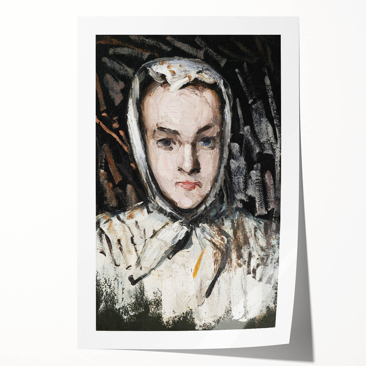 Impressionism Wall Art: Portrait of Marie Cézanne by Paul Cézanne Prints