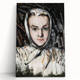 Impressionism Wall Art: Portrait of Marie Cézanne by Paul Cézanne Prints