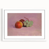 Modern Wall Art - Still Life with Fruit by Odilon Redon - Elegant Decor