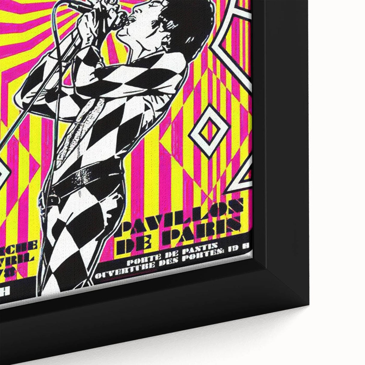 Queen Retro Poster Art - Bold Graphic Concert Print - Vintage Style