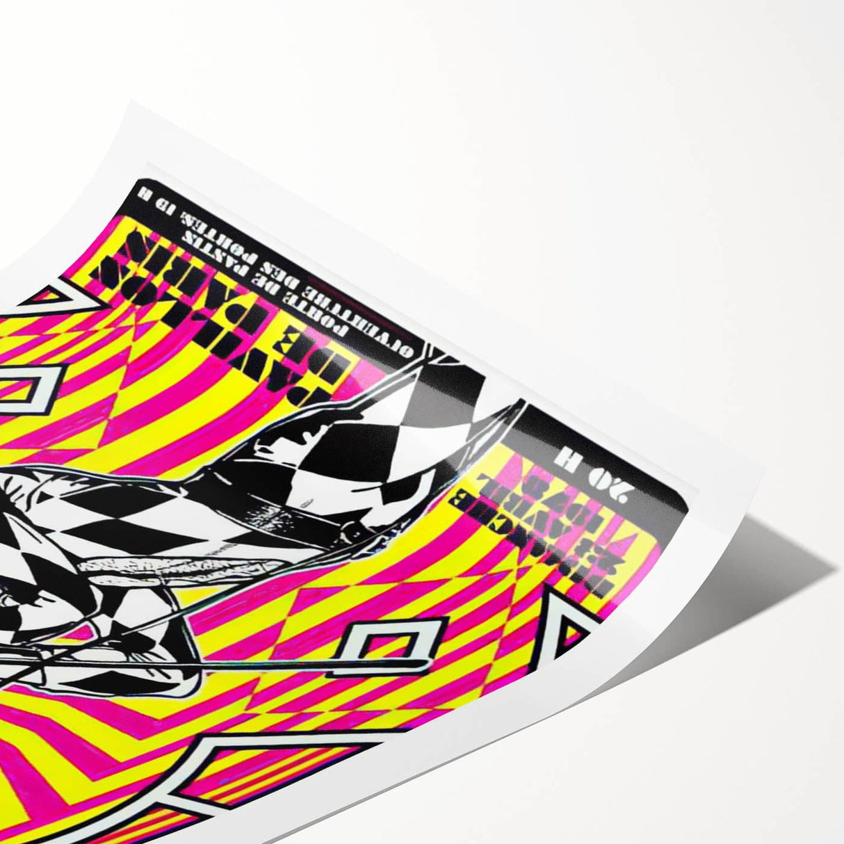 Queen Retro Poster Art - Bold Graphic Concert Print - Vintage Style