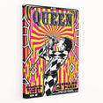 Queen Retro Poster Art - Bold Graphic Concert Print - Vintage Style