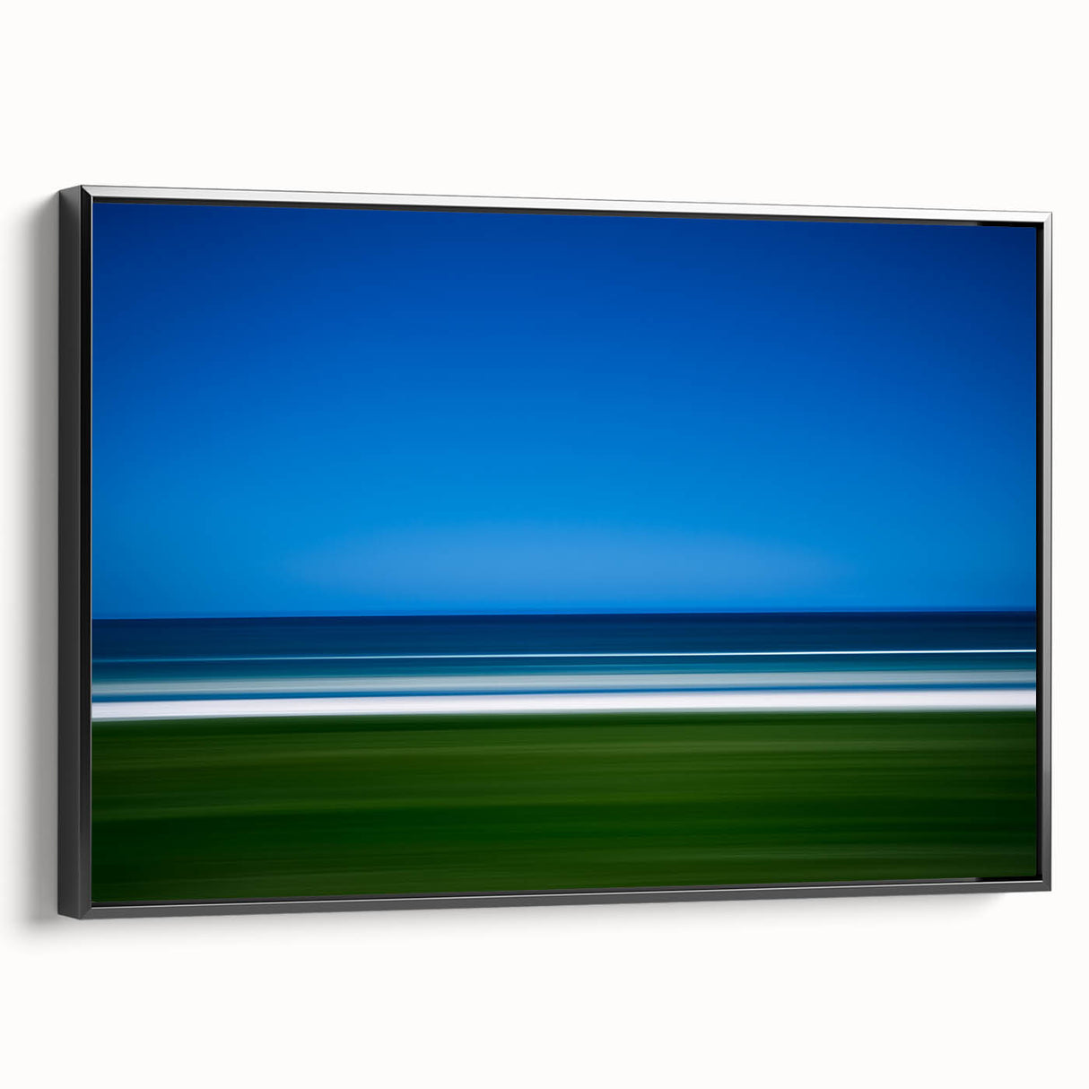 Minimal Horizon Blur – Dynamic Abstract Motion Wall Art Photography