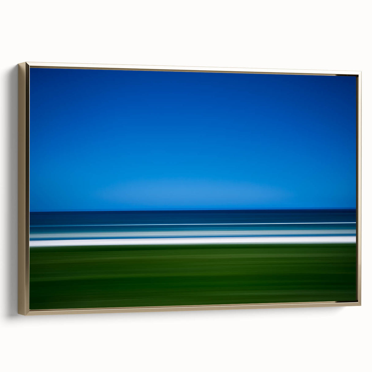 Minimal Horizon Blur – Dynamic Abstract Motion Wall Art Photography