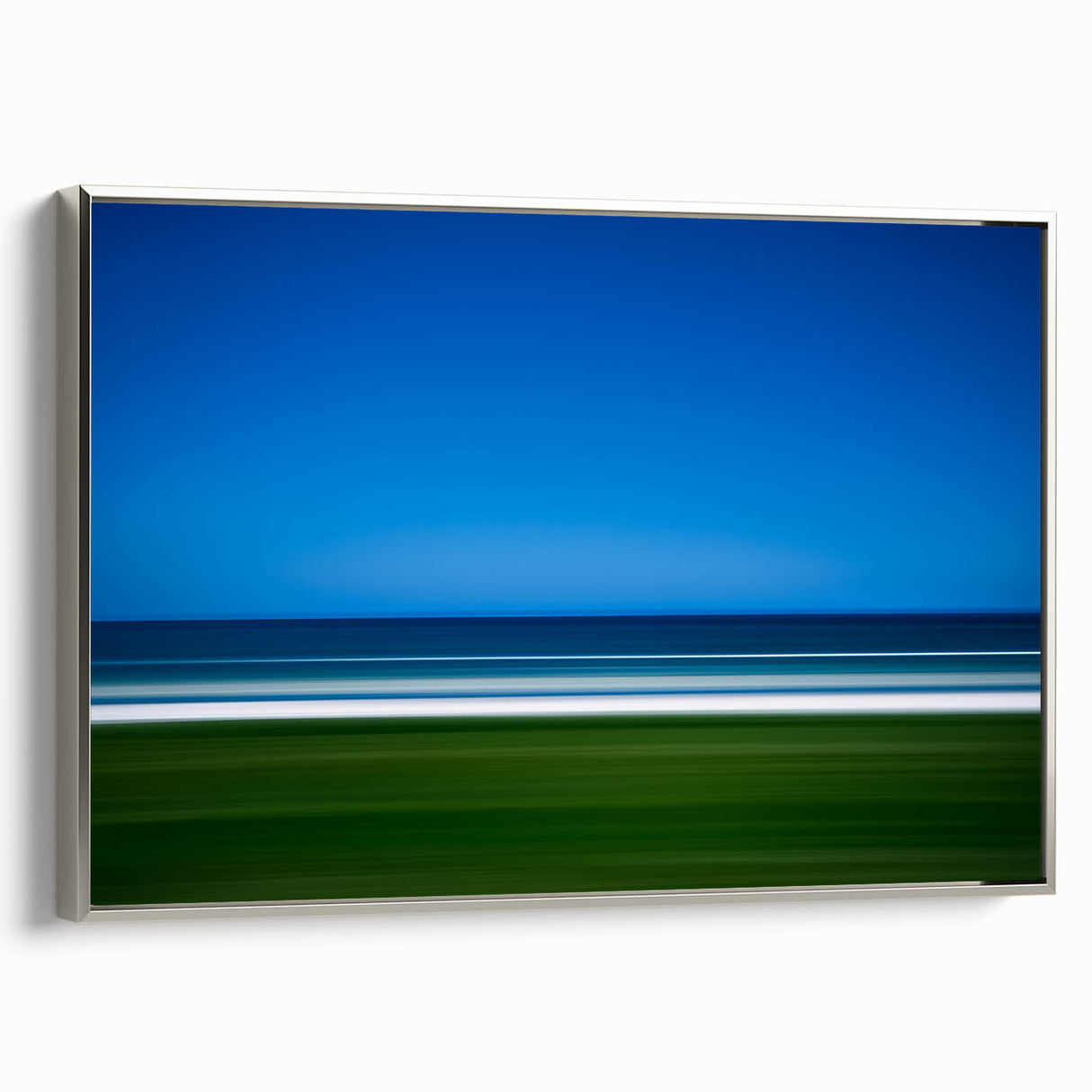 Minimal Horizon Blur – Dynamic Abstract Motion Wall Art Photography