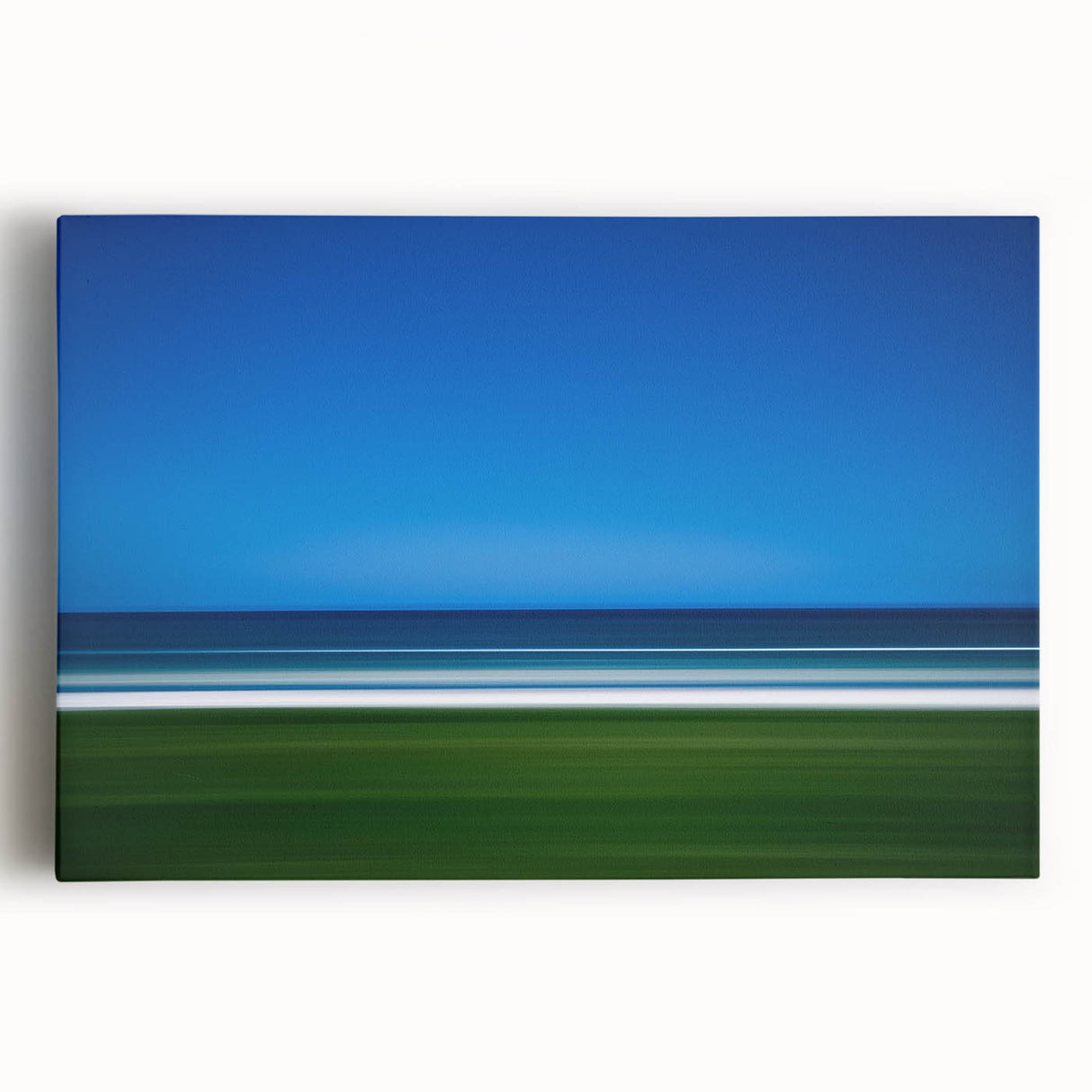 Minimal Horizon Blur – Dynamic Abstract Motion Wall Art Photography