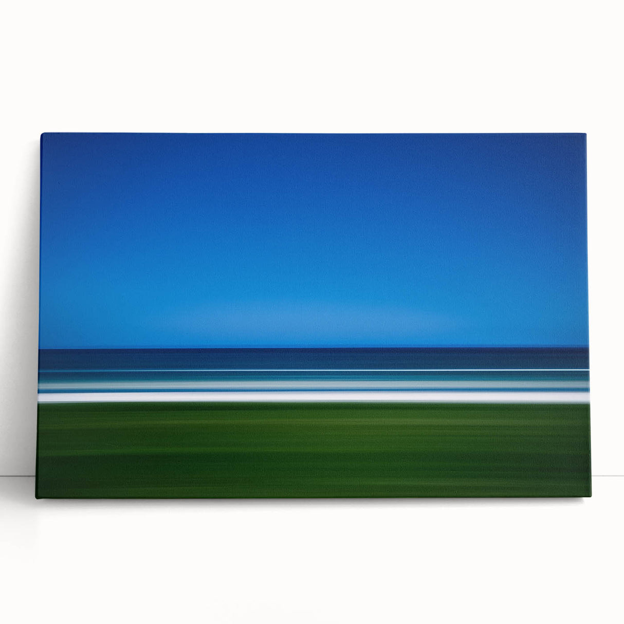 Minimal Horizon Blur – Dynamic Abstract Motion Wall Art Photography