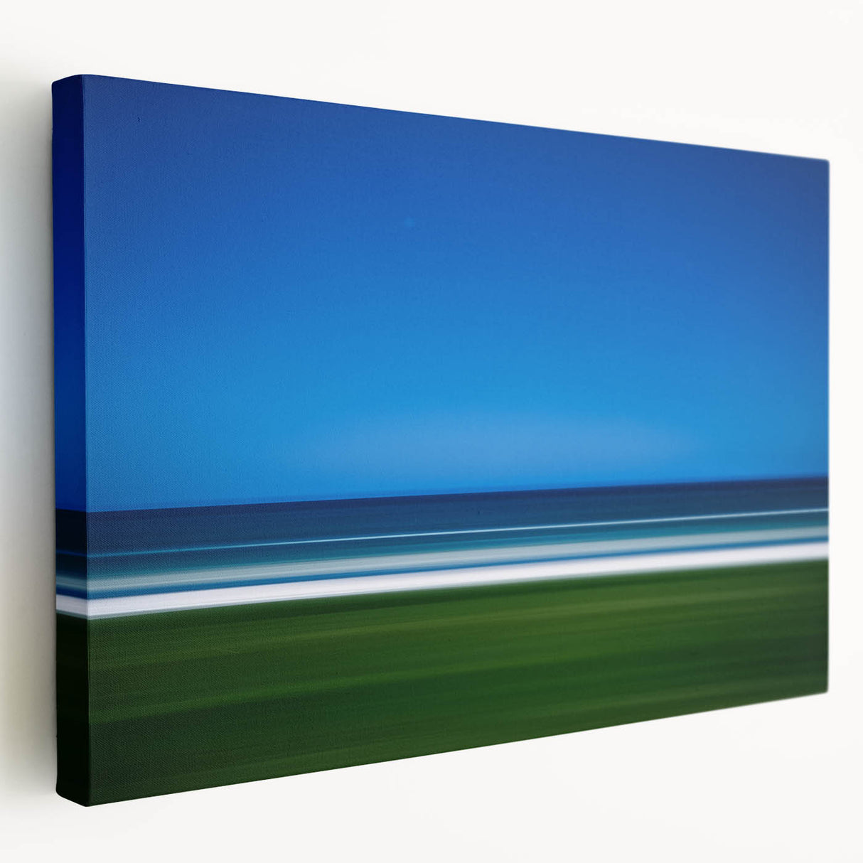 Minimal Horizon Blur – Dynamic Abstract Motion Wall Art Photography